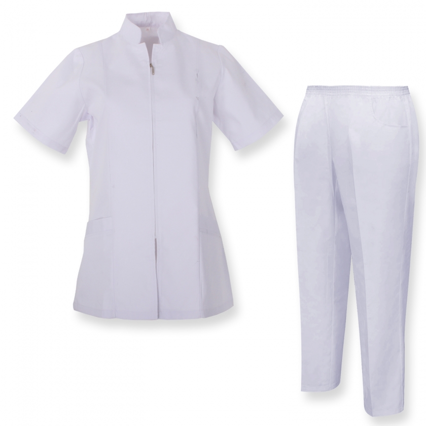 MISEMIYA 6-817 Pack*6 Pcs Medizinische Uniformen Unisex Top Krankenschwester Krankenhaus Berufskleidung 