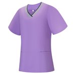 WORK ELASTIC CLOTHES LADY SHORT SLEEVES UNIFORM CLINIC HOSPITAL CLEANING VETERINARY SANITATION HOSTELRY - Ref.G718