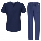 Unisex-Schrubb-Set - Medizinische Uniform mit Oberteil und Hose Ref...
