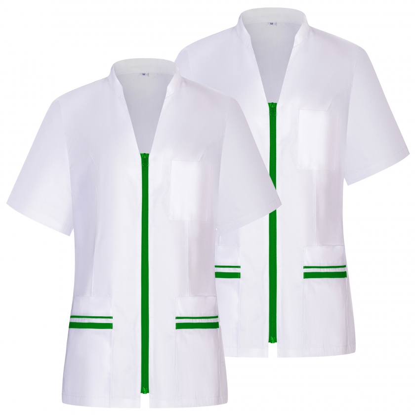 Package 2 Units - WORK CLOTHES LADY SHORT SLEEVES Medical Uniforms ...